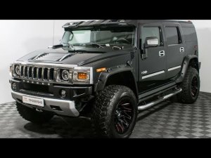Небольшой тест драйв Hummer H2.