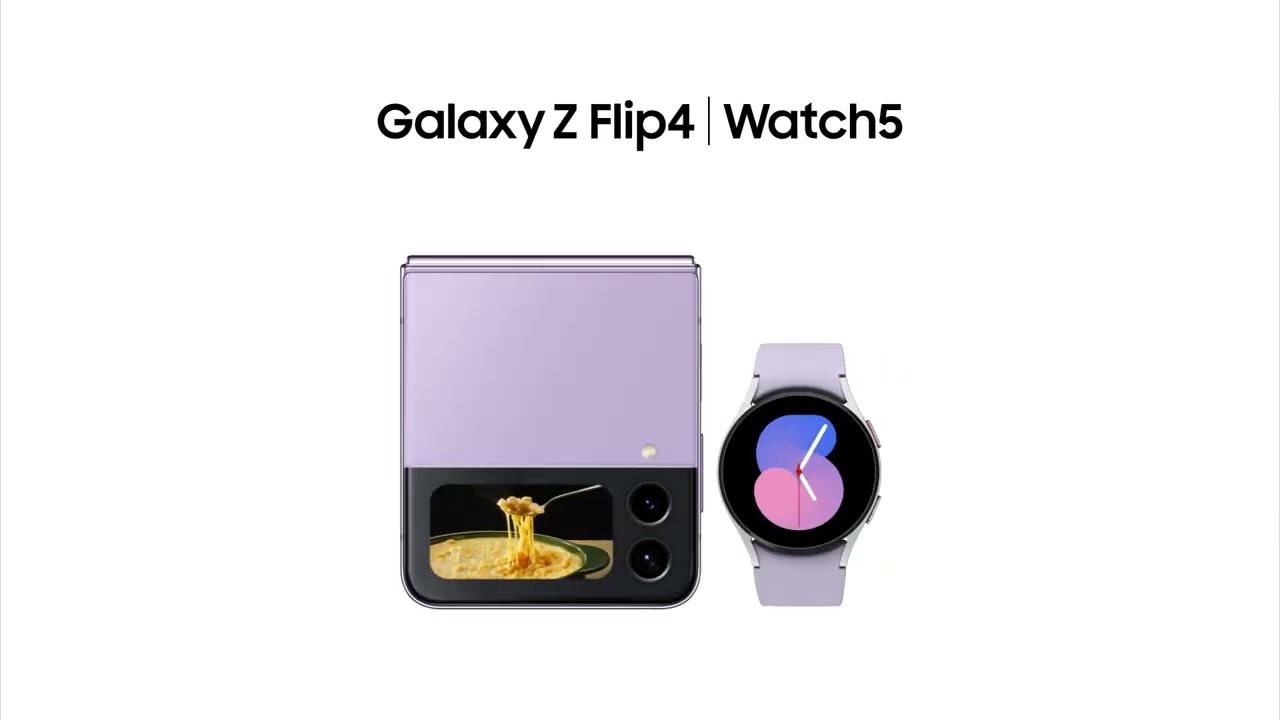Galaxy Z Flip4 & Galaxy Watch5: Перфектната комбинация – Макарони със сирене | Samsung смотреть онлайн