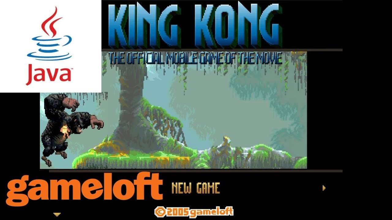 King Kong: The Official Mobile Game of the Movie JAVA GAME (Gameloft 2005 year) FULL WALKTHROUGH смотреть онлайн