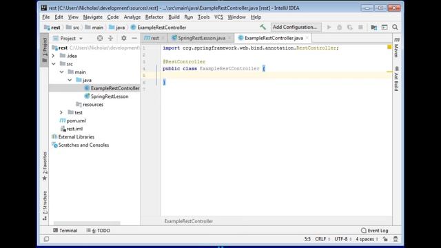 Знакомство со Spring Boot #2 Создание REST API на Java с помощью Spring Framework MVC смотреть онлайн
