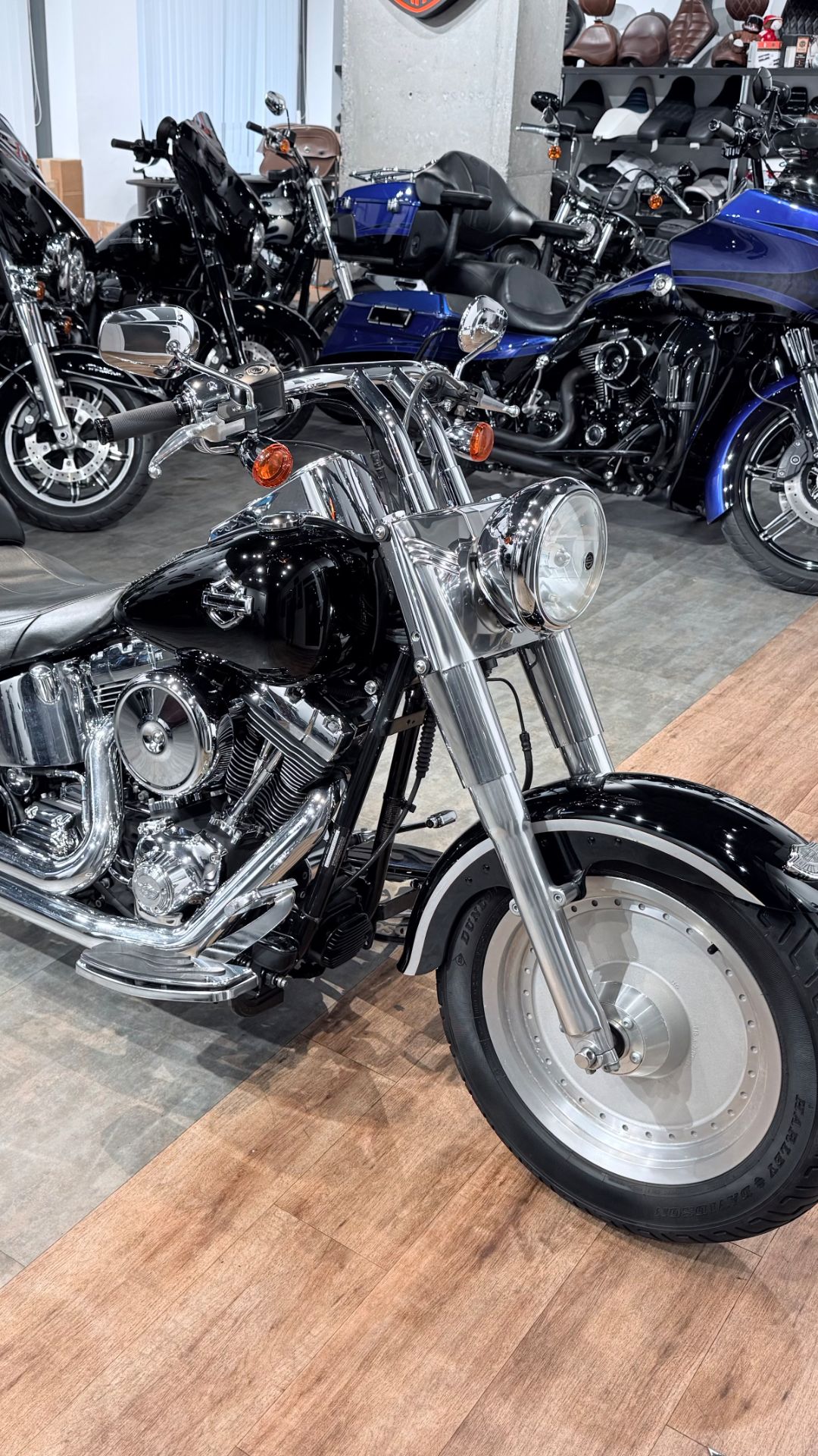 + 2003 HD Fat Boy Vivid Black 100 Years (VIN 1HD***0872)