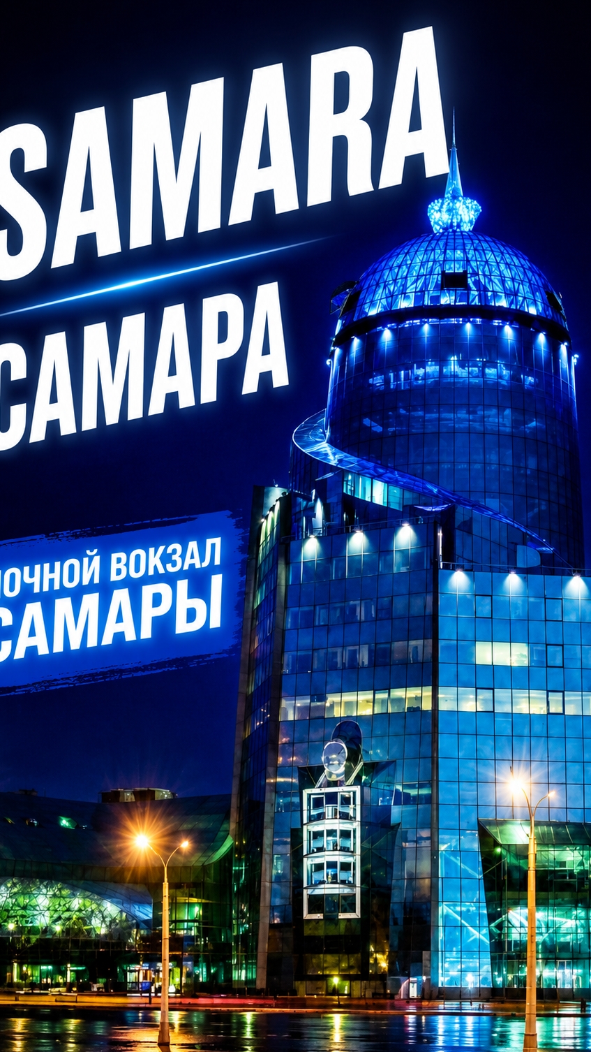 Внутри ЖД вокзала Самары: Эскалаторы и Пути 🚉
