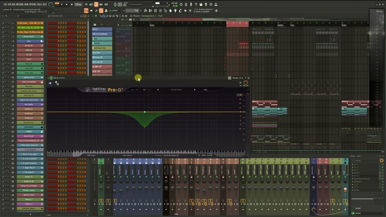 Houston: part 3 - Создание и обработка Pad звучания / Creating and processing Pad sound смотреть онлайн
