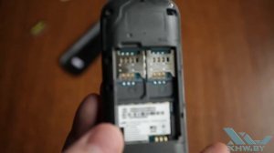Как вставить SIM-карту в Samsung E1202I (XHW.BY)