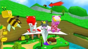 Мы полетели на бумажном самолетике в секретный домик черепахи/Super Bear Adventure