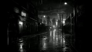 Woman in Black. - Black Mile Wanderer