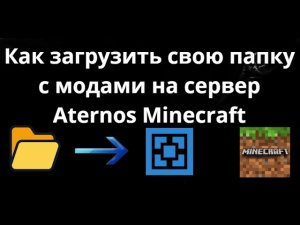 Как загрузить свою папку с модами на сервер Aternos Minecraft – Полный гайд