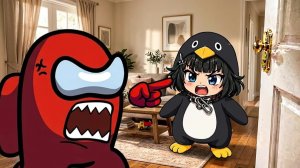 АМОНГУС ПОЙМАЛ ГУГУ ГАГА ПИНГВИНА У МЕНЯ ДОМА… 🐧 РЕАЛЬНАЯ ЖИЗНЬ 😱 ПОМОГИТЕ! 🚨