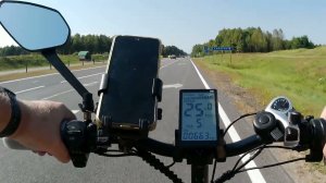 Путешествие на электровелосипеде WENBOX F11 PRO