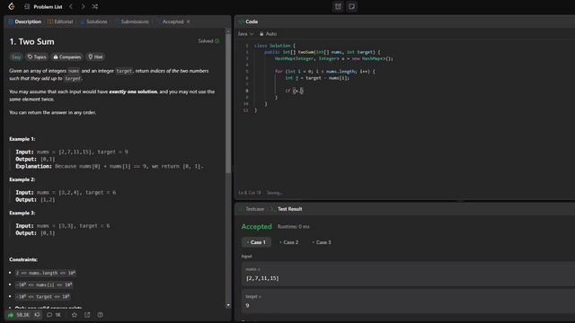 Leetcode Java на русском: 1 Two Sum смотреть онлайн