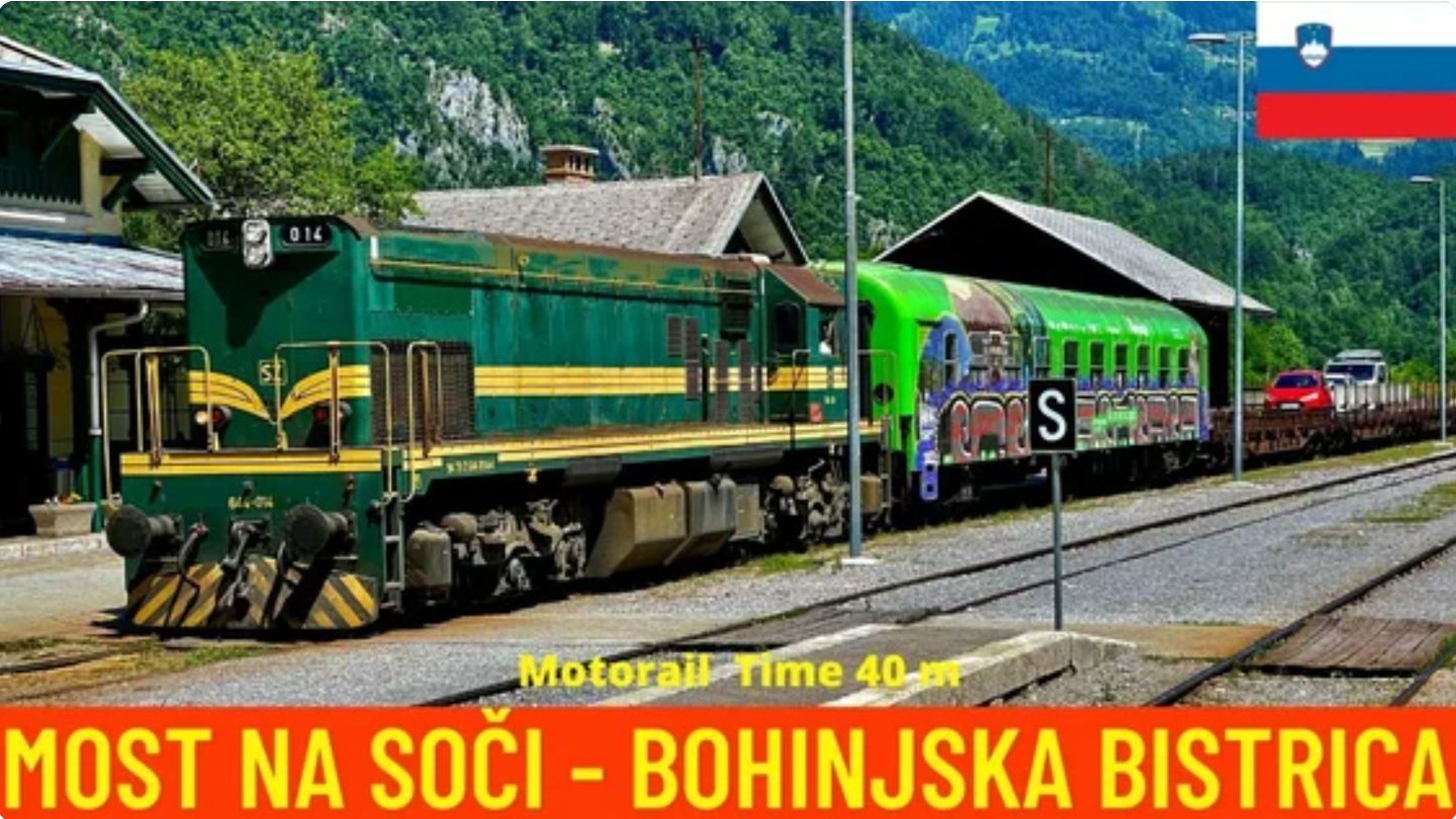 🚂 4К SmartTV ➤ 🌄 Motorail Мост-на-Сочи - Бохиньска-Бистрица, Словенские железные дороги! 🌄 смотреть онлайн