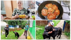 «Жизнь на пенсии».. Приезжали гости. // С Валетиком все дружат..!!!