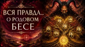 РОДОВОЙ БЕС - ЭТО МИФ..