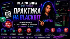 BLACKBIT ДЛЯ НОВИЧКОВ | Полная Практика: Ввод, Вывод, Покупка и Продажа eCurrency