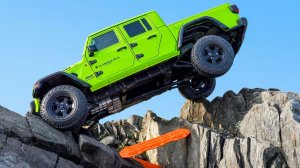 Jeep Gladiator против Скал! 😱 Экстремальный RC Rock Crawling и Тест Сандтраков