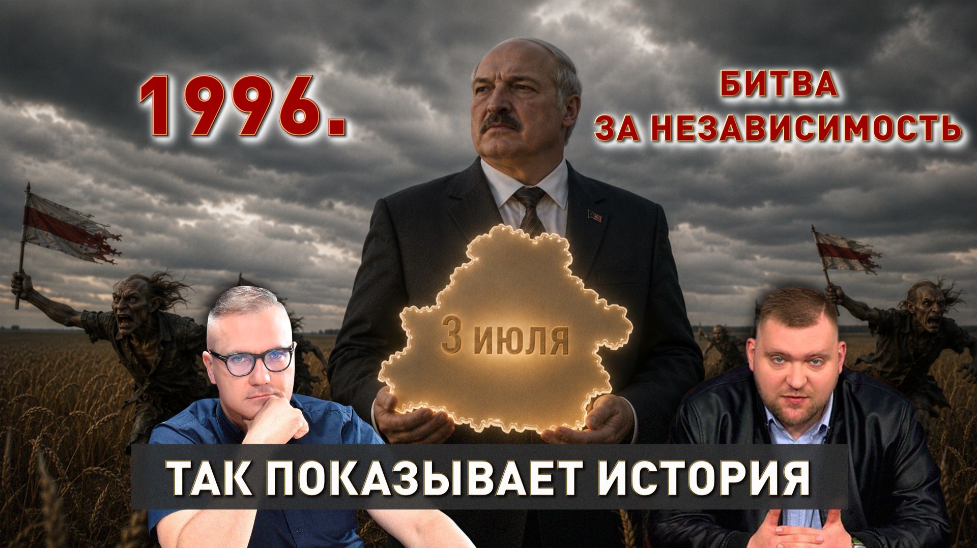 1996. Как Лукашенко вернул народу праздник | Битва за символы | Так показывает история смотреть онлайн