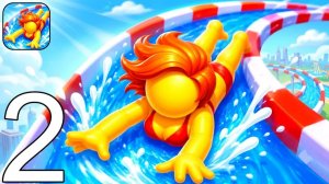 АКВАПАРК.IO ГЕЙМПЛЕЙ ПРОХОЖДЕНИЕ ЧАСТЬ 2 ТУТОРИАЛ НОВАЯ МОБИЛЬНАЯ ИГРА (ANDROID IOS) 💦