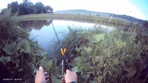 Сегодня маленько порыбачил на речке🎣 Рыбачил на фидер, прикормка Жмых-Дробленка. Насадка перловка.