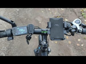 Первые испытания нового KT контроллера электровелосипеда