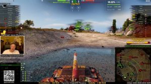Редкий экземпляр и на стримах и в рандоме - FV3805 брит 9 уровня.