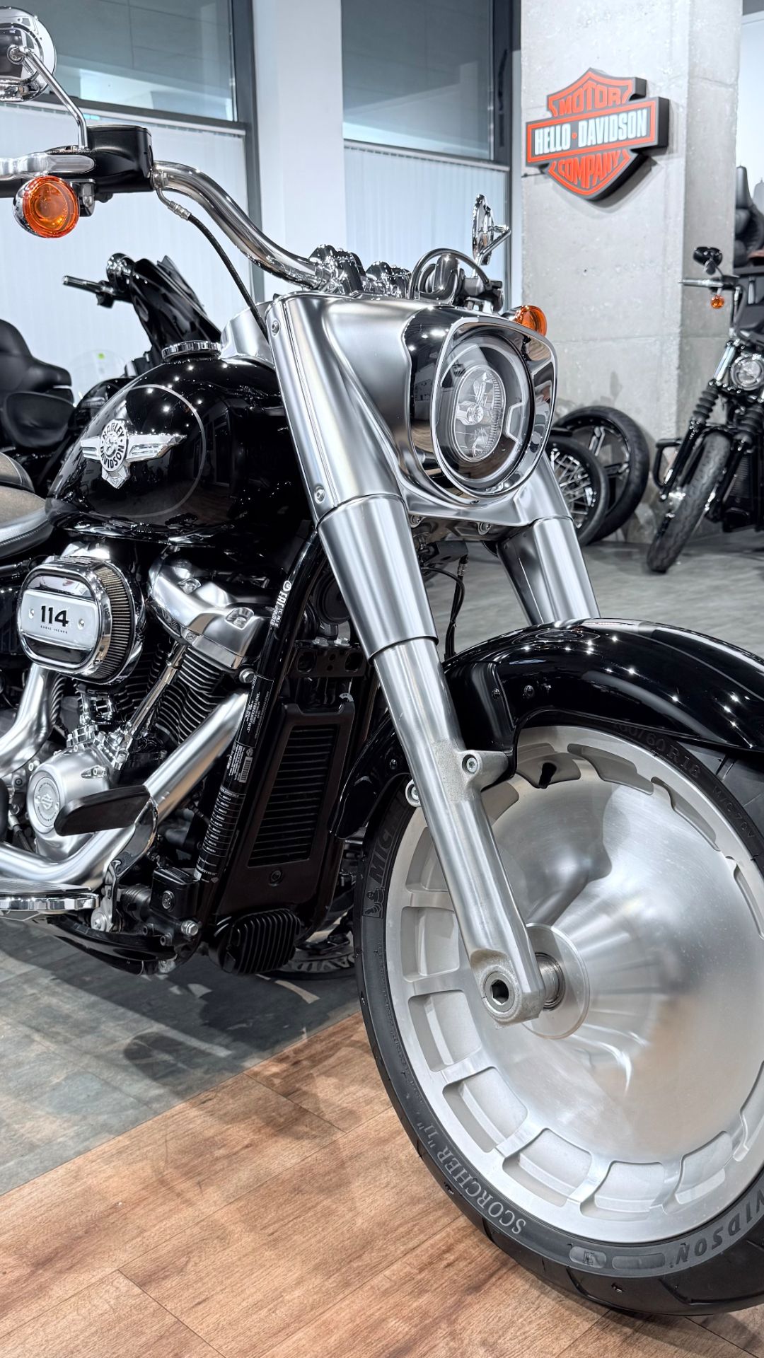 + 2018 HD Fat Boy 114 ABS Vivid Black V&H 7K (VIN 5HD***4612) смотреть онлайн