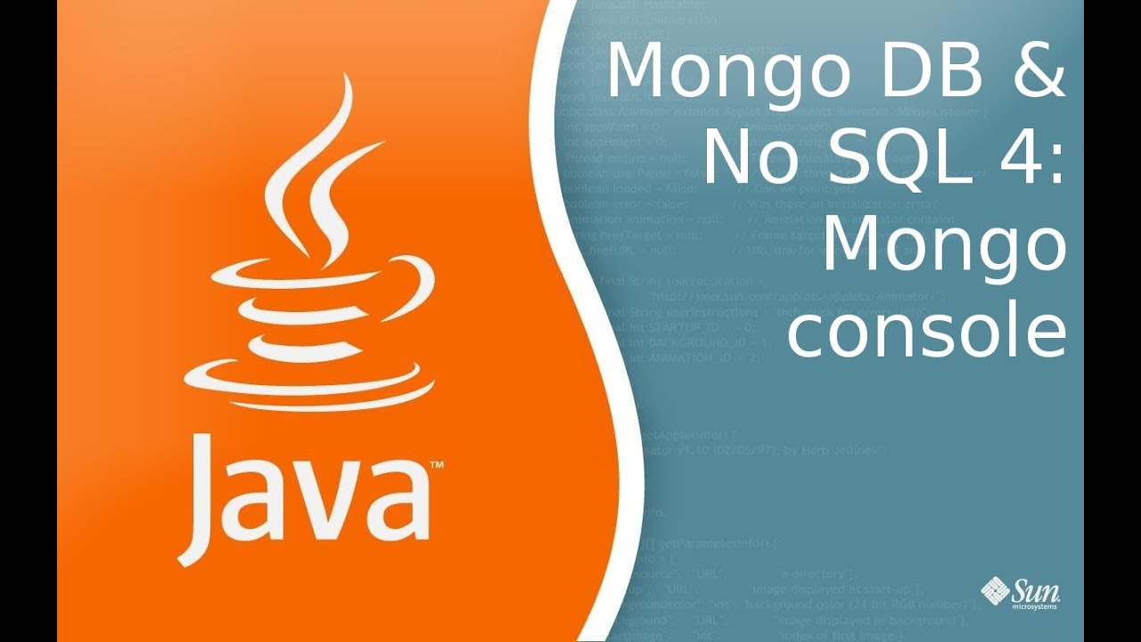 Mongo & NoSql 4: Mongo консоль смотреть онлайн