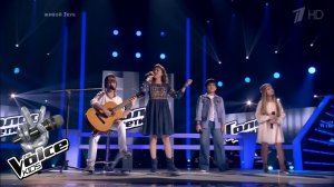 Marsel Sabirov, Artem & Yulia, Ksenia Ponomarenko «Аллилуйя» | The Voice.Kids 3 | Battles