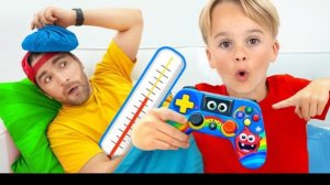 🍿 Дети заботятся о дяде и учат его не обманывать
