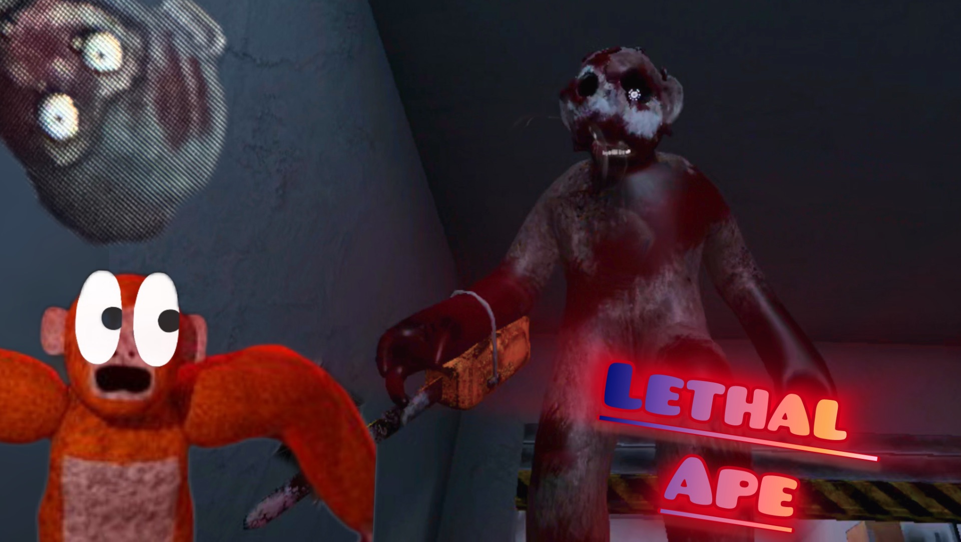 УБЕГАЮ ОТ  МОНСТРОВ в LETHAL APE