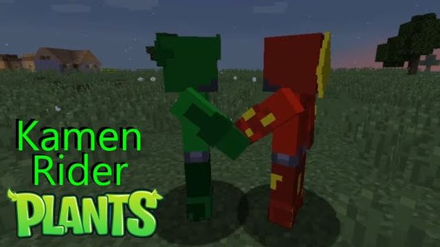 Гороховый Реванш - 6 серия Kamen Rider PvZ в майнкрафте