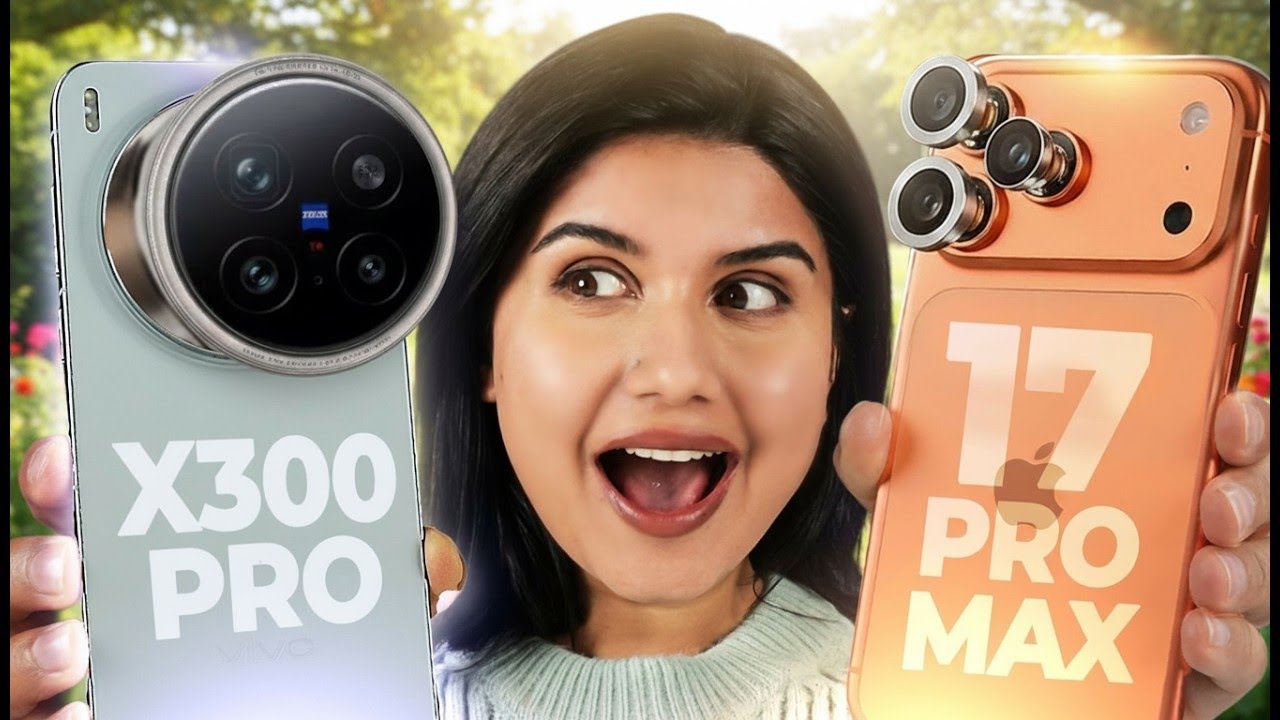 Vivo X300 Pro против IPhone 17 Pro Max - Кто король камер 2025 года?