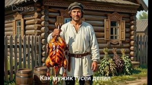 Аудиокнига «Как мужик гусей делил». Сказка. Читает Олег Федин