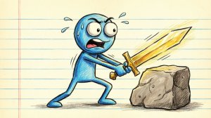 Серия - 6, Pencilmate: Меч в камне