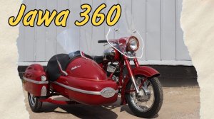 Пуск дедушки Ява 360 (двигатель Jawa 360)