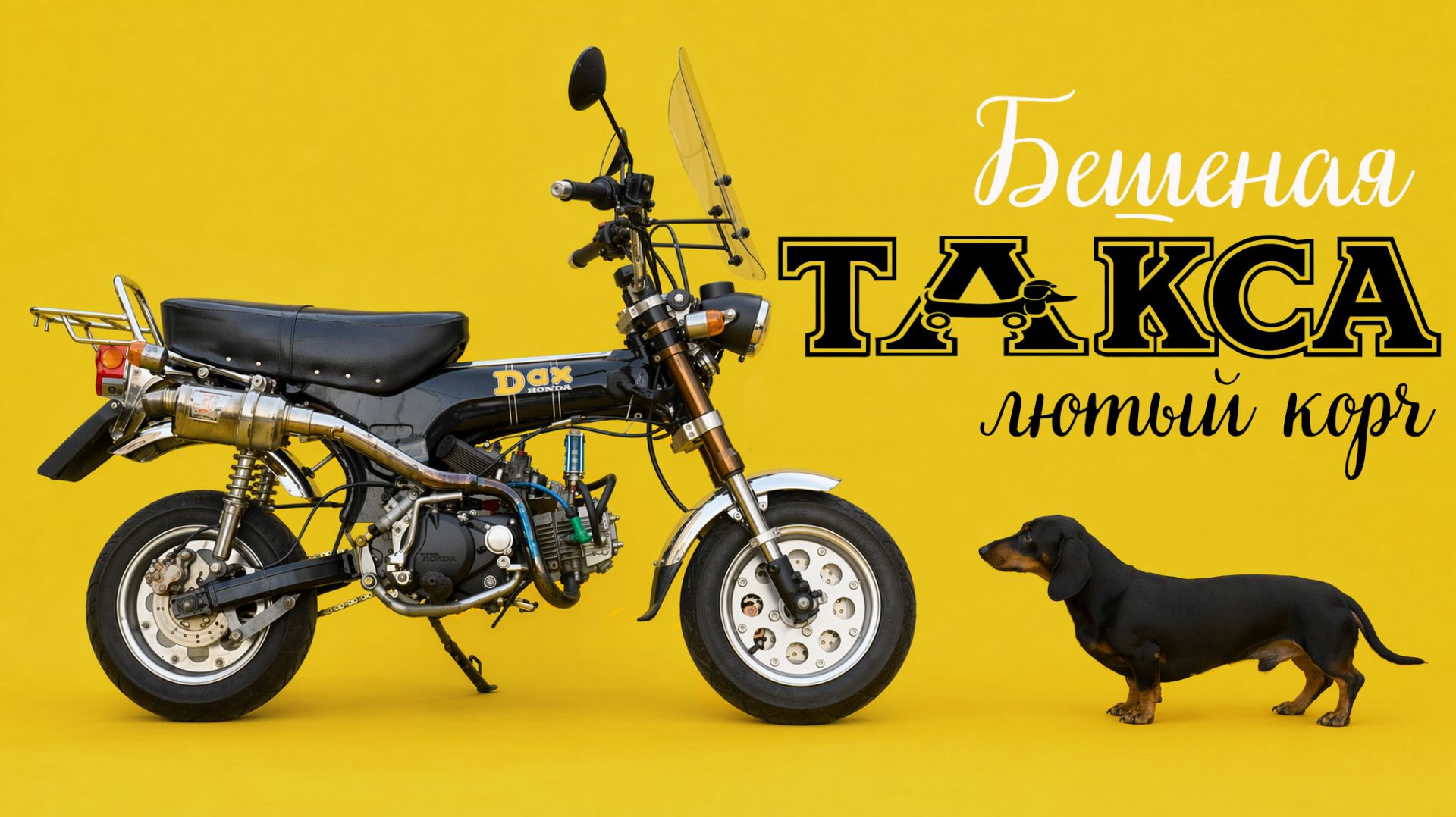 Бешеный мопед из Honda DAX смотреть онлайн