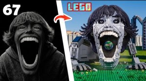 Я ПРЕВРАТИЛ 67 В ЛЕГО ИСТОРИЮ! ЛЕГО АНИМАЦИЯ | LEGO Stop Motion