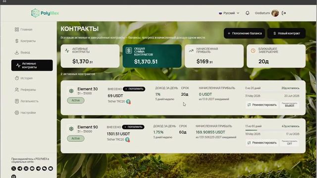 «Почему люди вкладывают в Polymex AI? Анализ доходности.»