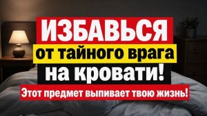 Болезнь держится Деньги уходят Что нельзя класть на кровать народные приметы и как убрать