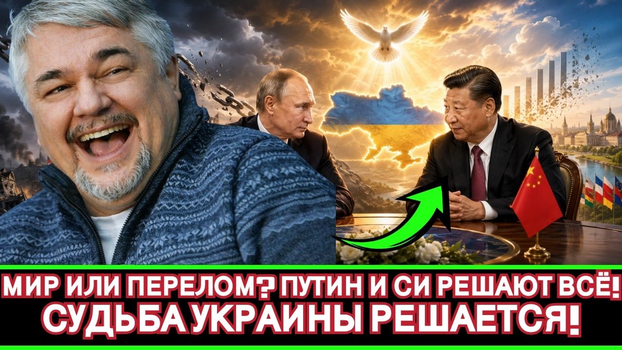 Ростислав Ищенко / Путин и Си готовят большой разворот; мир на Украине и снятие санкций с России смотреть онлайн