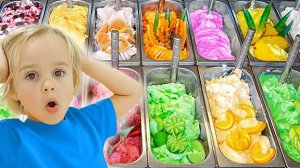 Я приготовил ГИГАНТСКУЮ ПИЦЦУ из сахарной ваты! 🍕🍭 (Мама запретила это есть!) (2:04)