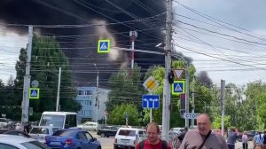 В Ставрополе тушат крупный пожар