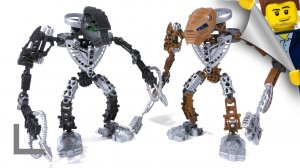 Обзор наборов Lego Bionicle #8738/8739 Венуа/Онева (Whenua/Onewa) [Тоа Хордика: Часть 2]