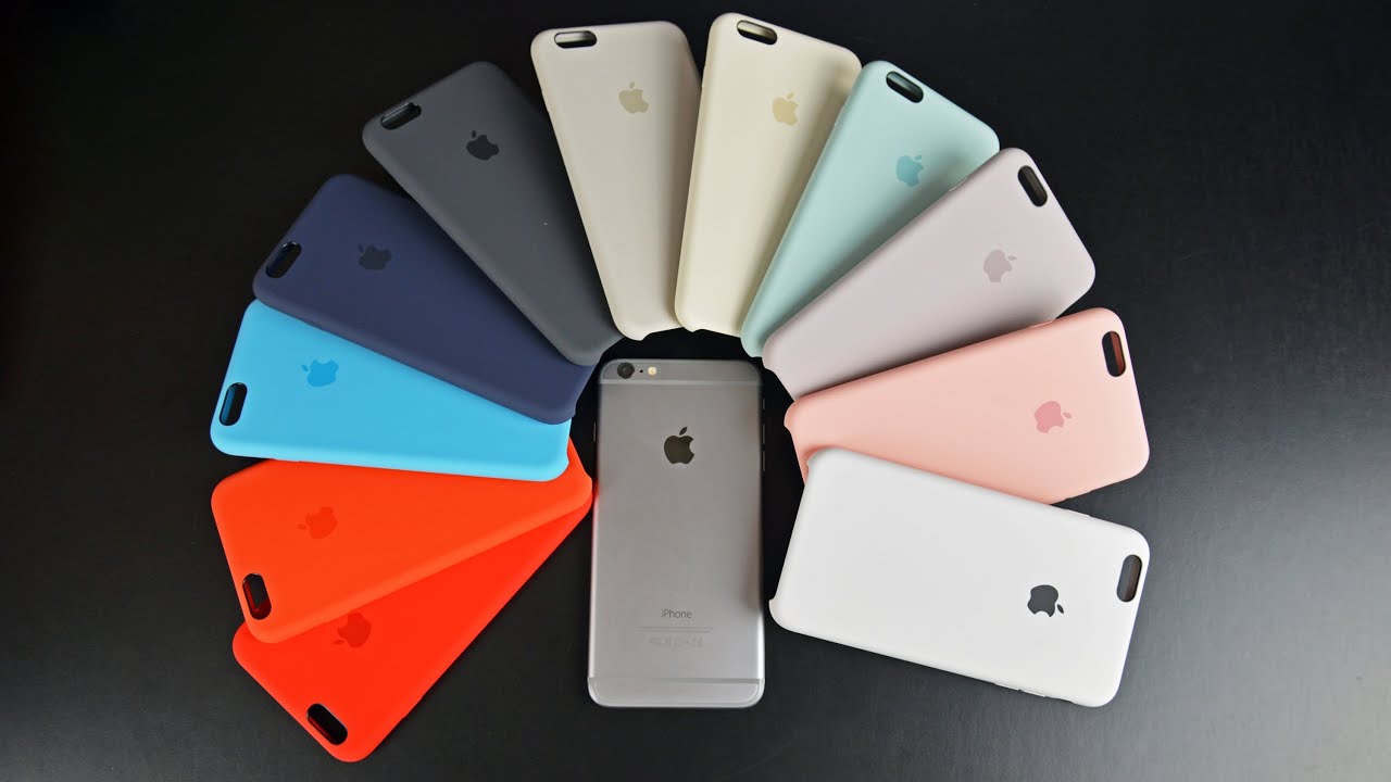 Обзор силиконового чехла от Apple на iPhone 6S Plus смотреть онлайн