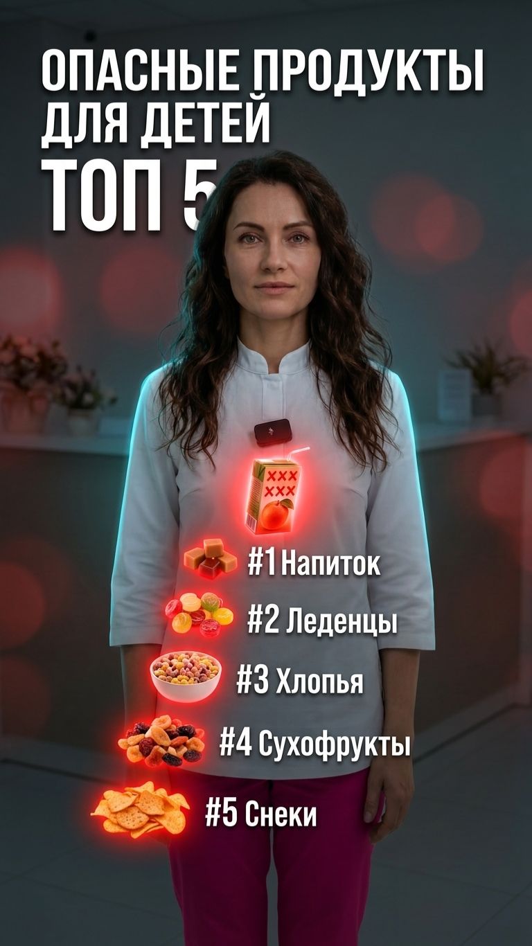 🦷 5 продуктов, которые портят детские зубы (и чем заменить) смотреть онлайн