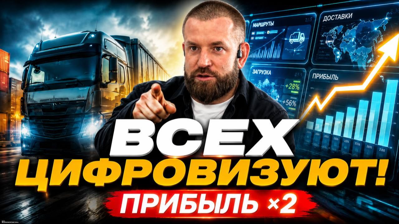 НЕТ ВЫБОРА! Как я Цифровизую и Автоматизирую Свой Транспортный Бизнес (Увеличил прибыль в 2 раза)