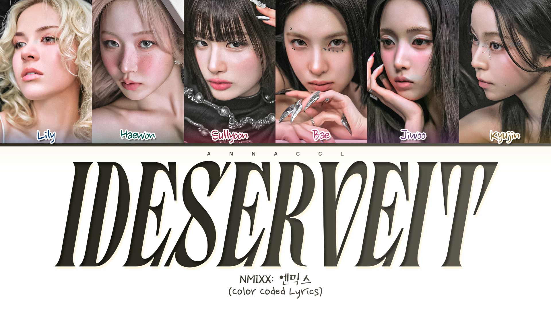 NMIXX IDESERVEIT (Перевод на русский) (Color Coded Lyrics)