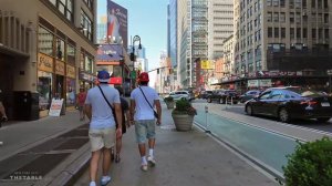 Нью-Йорк маршрут по центру Манхэттена оживлённые улицы и атмосфера 🏙️