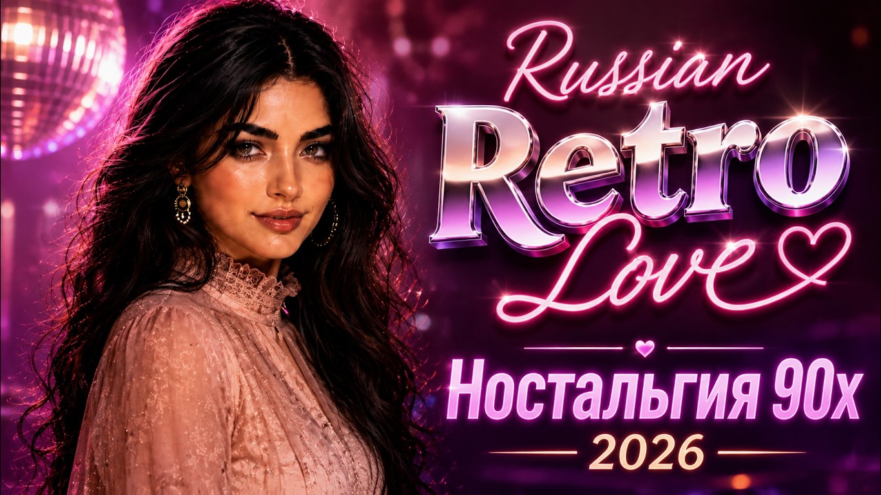 Russian Retro Love | Ностальгия 90х, Dance Mix 2026 смотреть онлайн