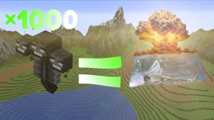 Ломаю свой телефон с помощью Визера в Minecraft Bedrock edition