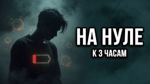 Тебя выключает к трём часам дня — вот где твой огонь